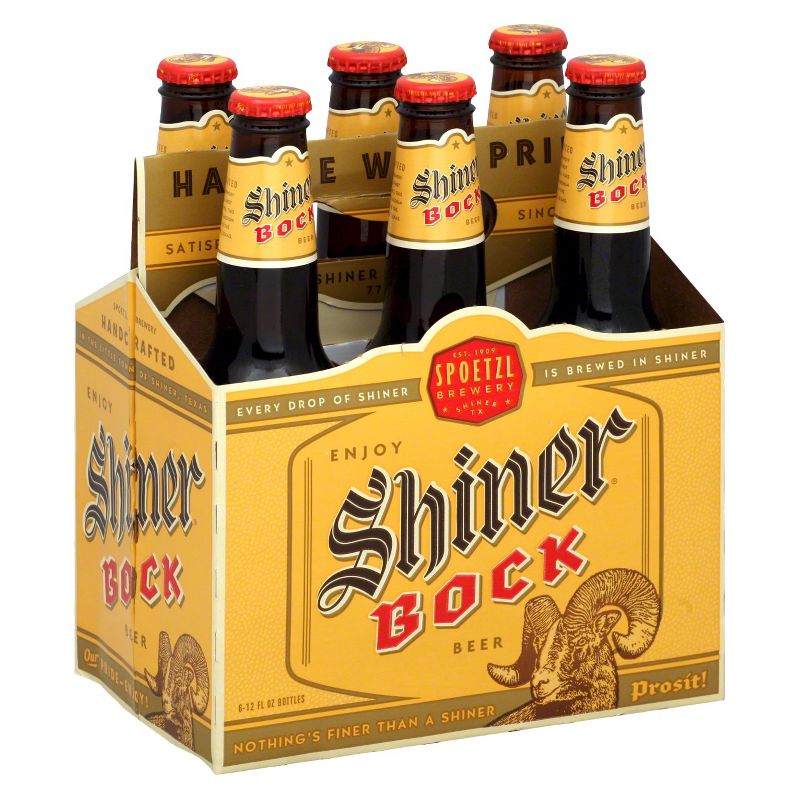 Shiner Bock Beer - 6pk/12 fl oz Bottles
