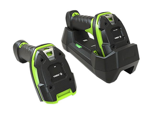 Zebra LI3678-ER Handheld Cordless Barcode Scanner, Extended Range 1D Linear Imager, USB Kit - LI3678-ER3U42A0S1W