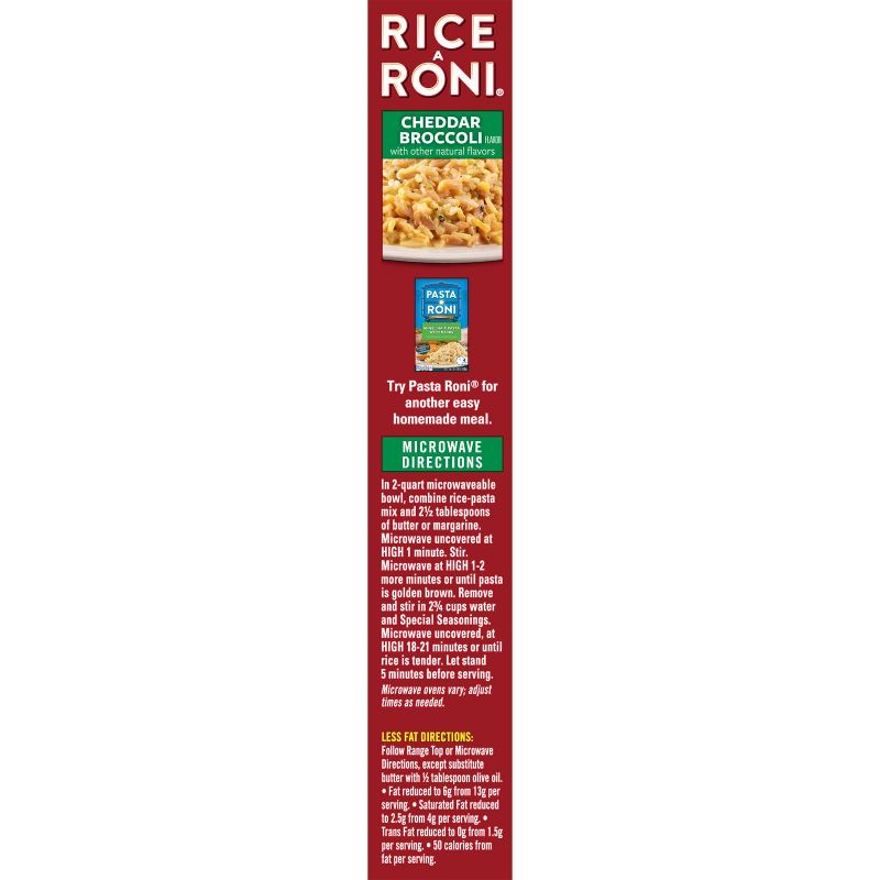 Rice A Roni Cheddar Broccoli Rice - 6.5oz