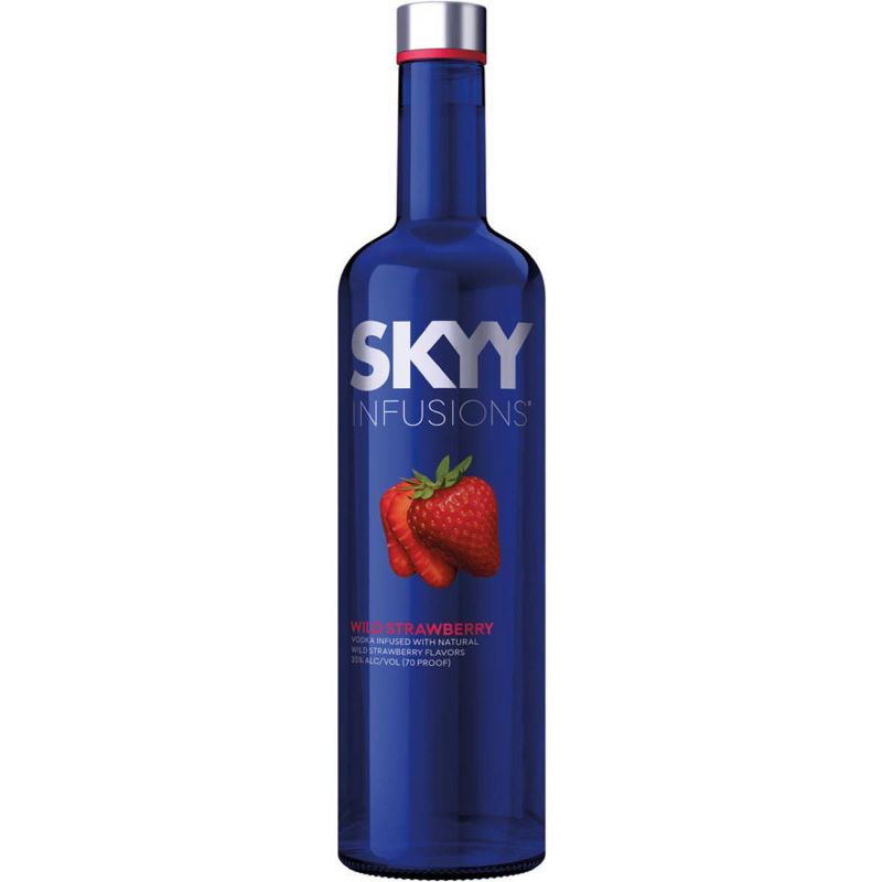 Skyy Infusions Wild Strawberry Vodka - 750ml Bottle