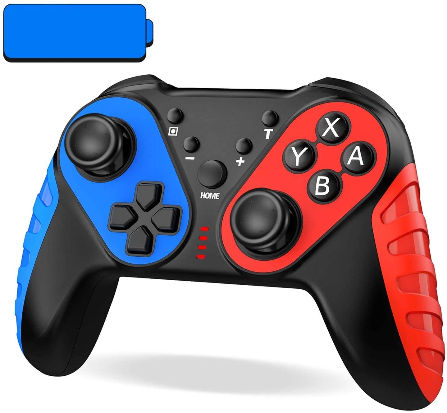 Wireless professional controller compatible with switch/Switch Lite, enhanced professional controller remote control, with automatic turbo/motion function, additional switch controller replacement