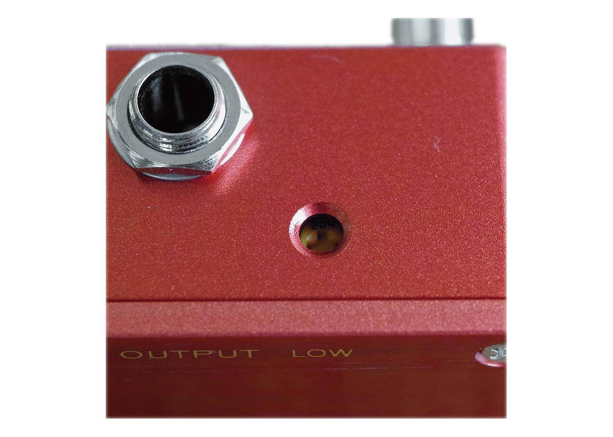 One Control Strawberry Red Overdrive Effects Pedal