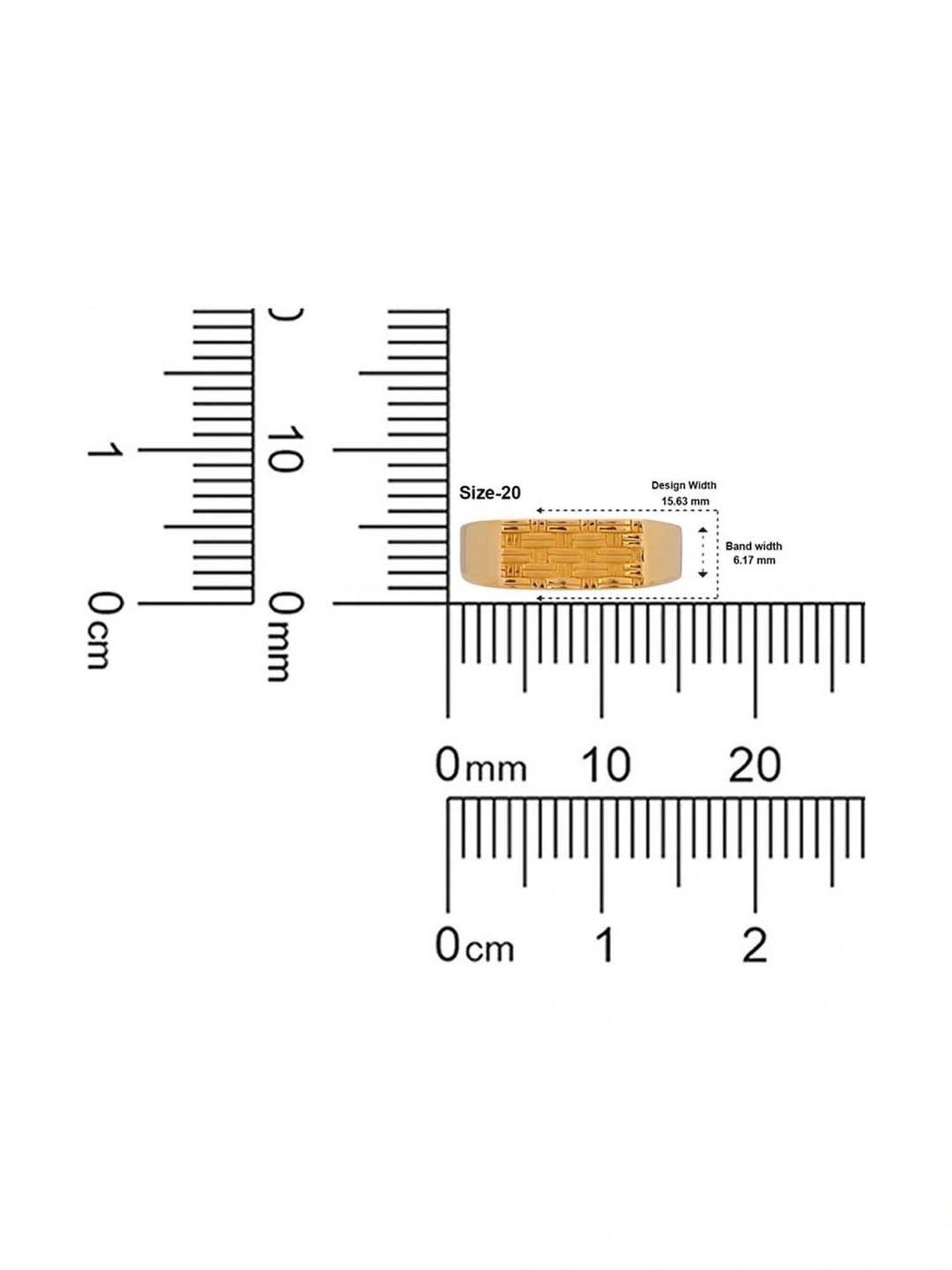 CKC Classic Casting: Plain Gold Gents Ring