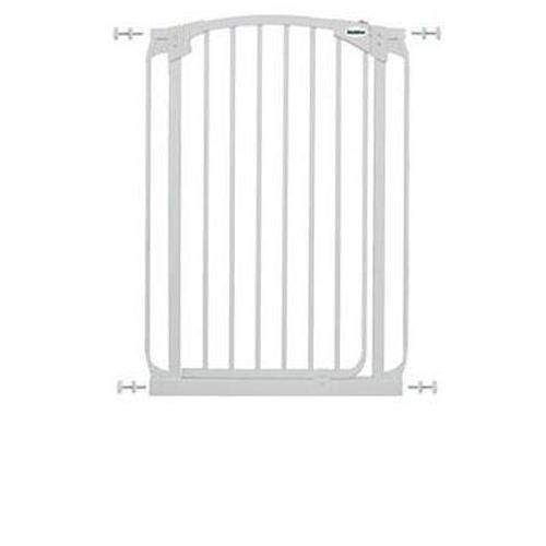 Dreambaby Chelsea Extra Tall Swing Close Security Gate - White - Extra Tall Gate - Auto Close Gate -
