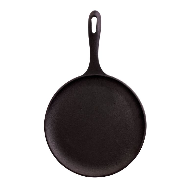 Victoria Preseasoned Cast Iron Griddle/Round Comal - 10.5"