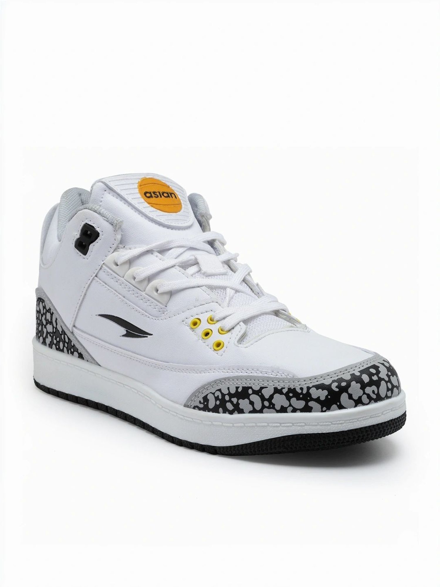 Asian Men's White Casual Sneakers