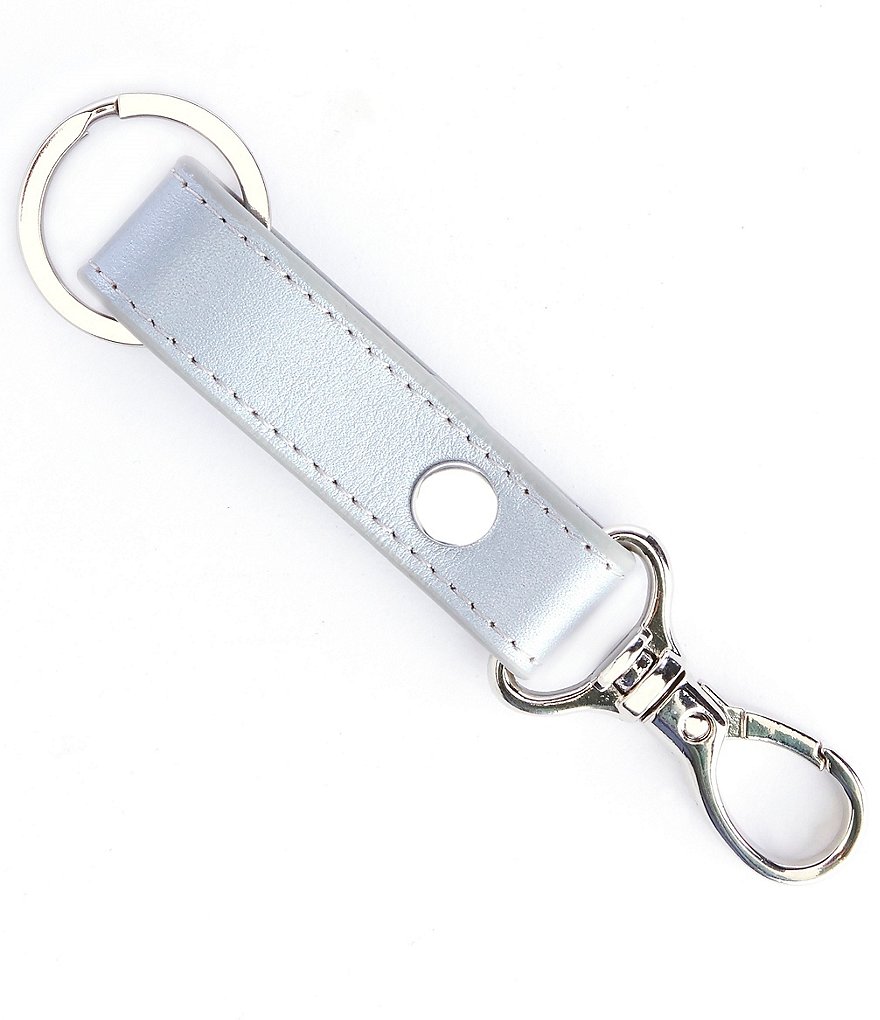 ROYCE New York Leather Contemporary Valet Key Chain