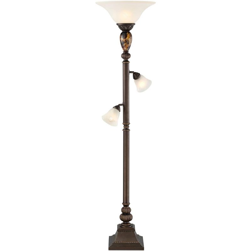 Kathy Ireland Mulholland 72" HIgh Tree Torchiere Floor Lamp