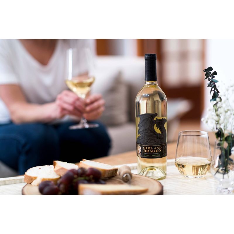 The Girl & The Dragon Pinot Grigio White Wine - 750ml Bottle