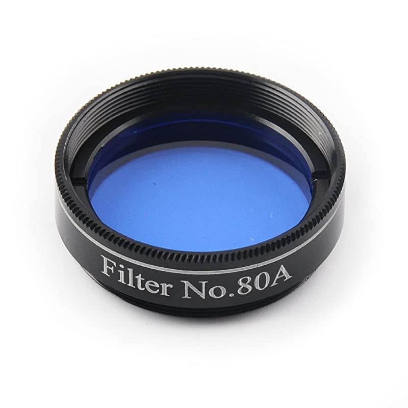 1.25-Inch Telescope Eyepiece and Filter Set - Telescope Accessory Kit (Silver) - 5pcs Plossl Eyepiece Set, 7pcs Filter Set, 2X Barlow Lens