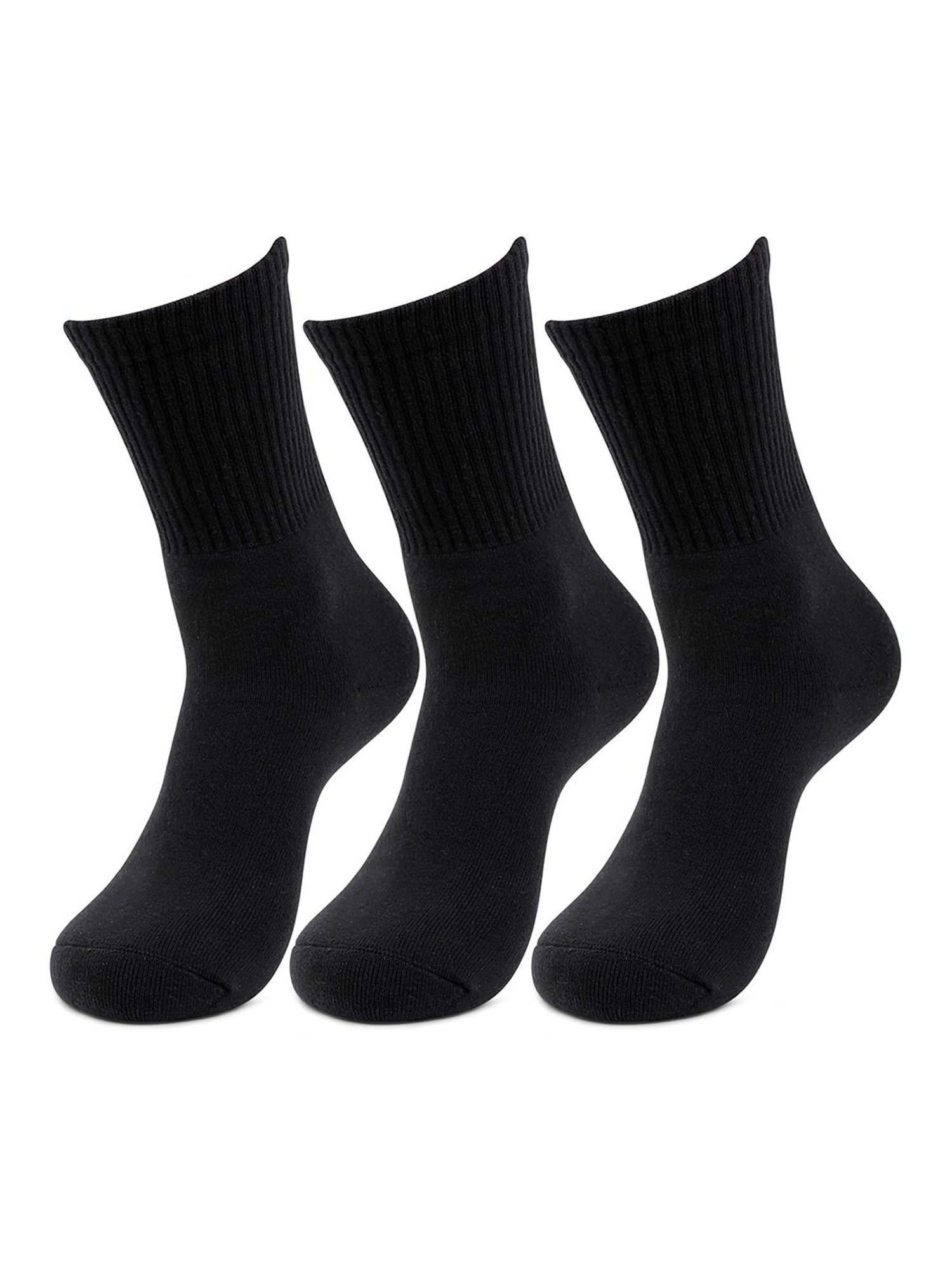 Bonjour Black Socks - Pack of 3