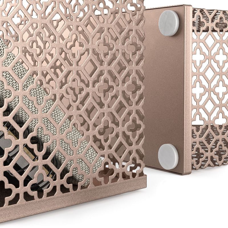 Walter Canvas Letter Tray with Drawer Blue - Bigso Box of Sweden