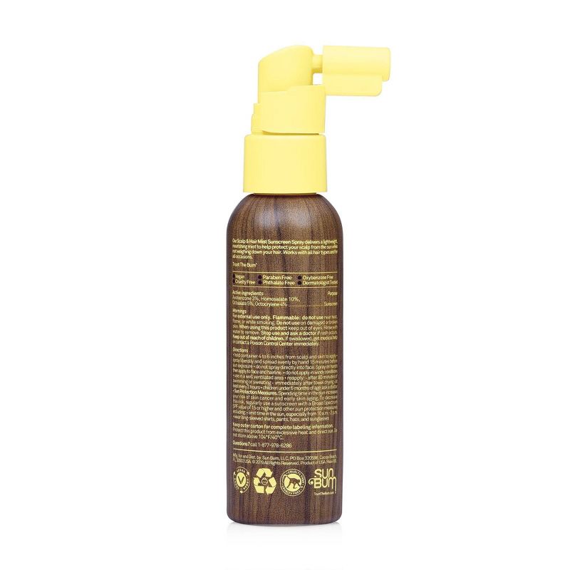 Sun Bum SPF 30 Scalp and Hair Mist - 2 fl oz