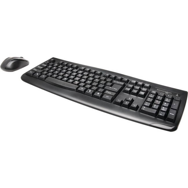 Kensington Technology K72324USA Kensington KB K72324USA Pro Fit KB and MC Wireless Desktop Set Black Retail