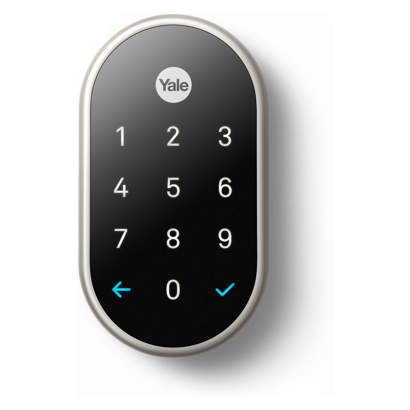 Google Nest x Yale Lock (Satin Nickel) with Nest Connect