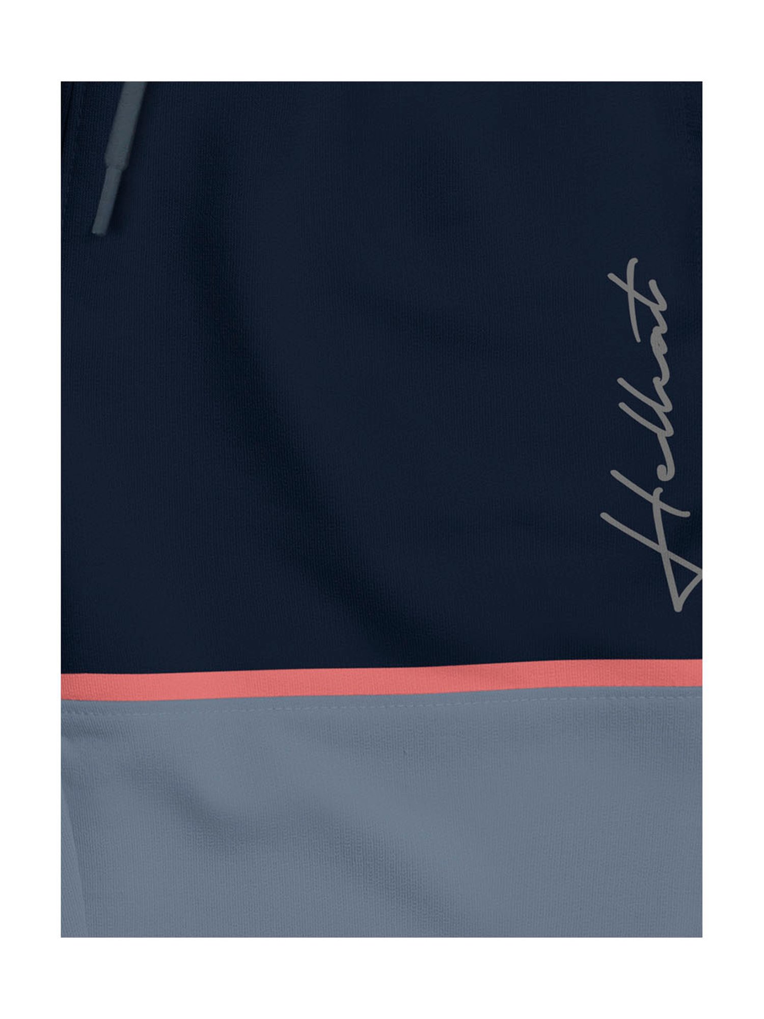 HELLCAT Boys Navy Color Block Shorts