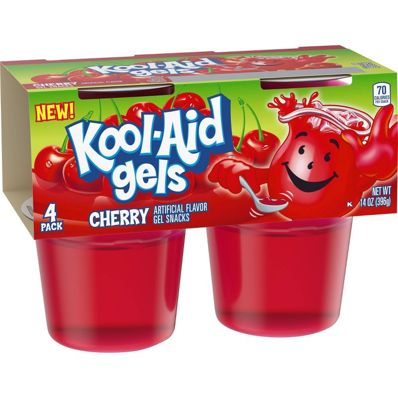 Kool-Aid Cherry Gelatin - 4pk/13.5oz