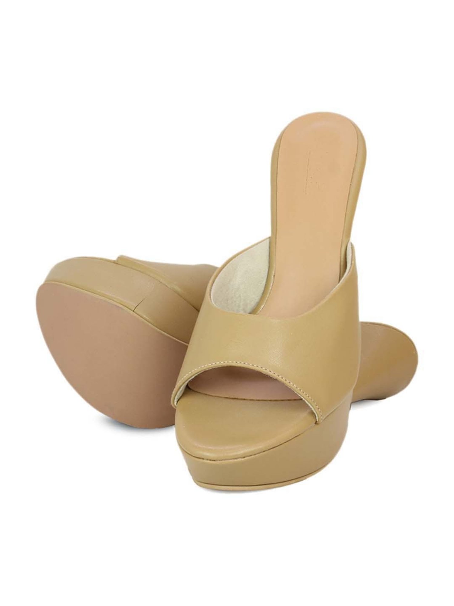 Inc.5 Women's Beige Casual Stilettos