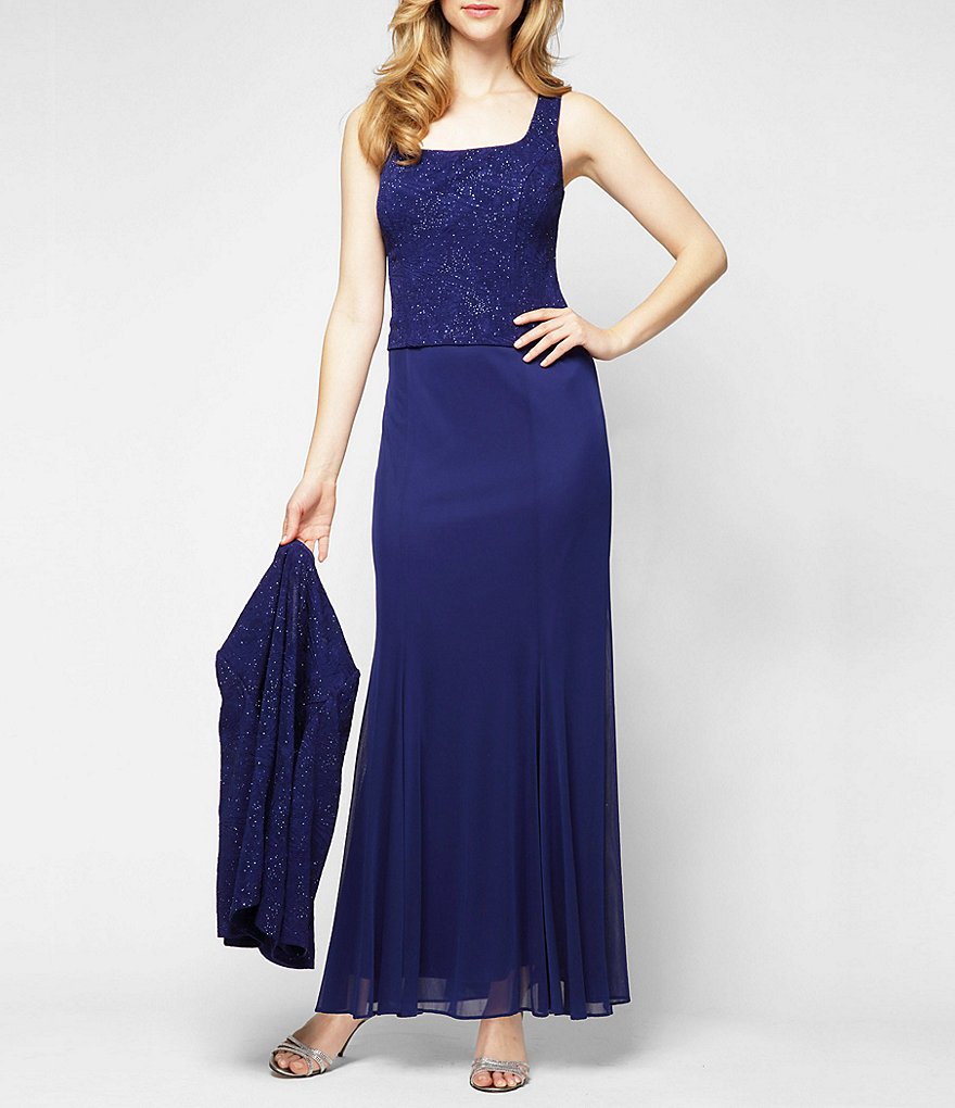 Alex Evenings Petite Embellished 2-Piece Jacket Dress