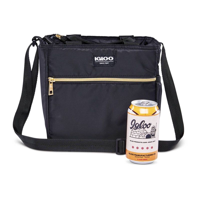 Igloo Sport Luxe Mini City Lunch Sack - Black/Gold