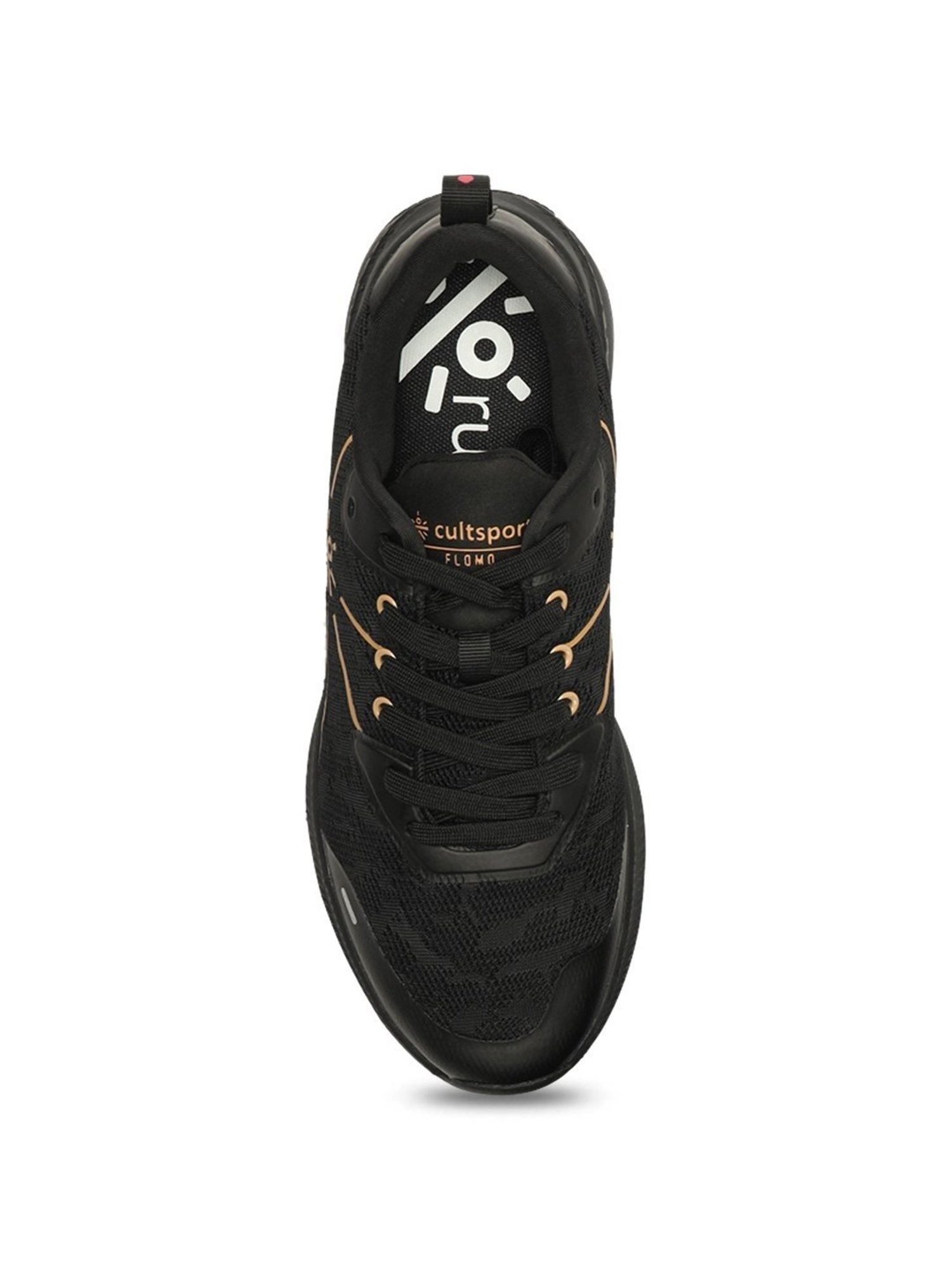 Cultsport Men's Flomo Black Running Shoes