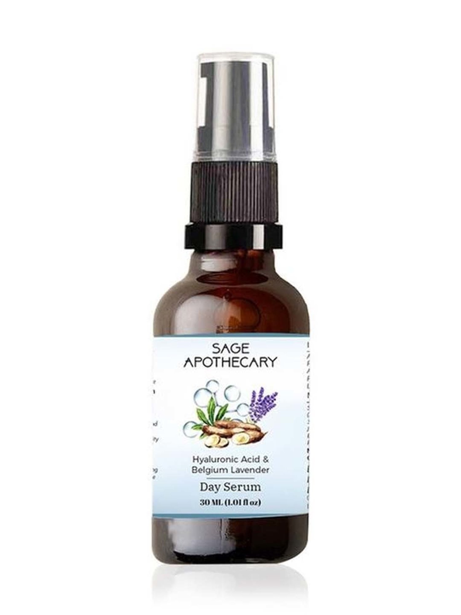 Sage Apothecary Hyaluronic Acid & Belgium Lavender Day Serum - 30 ml