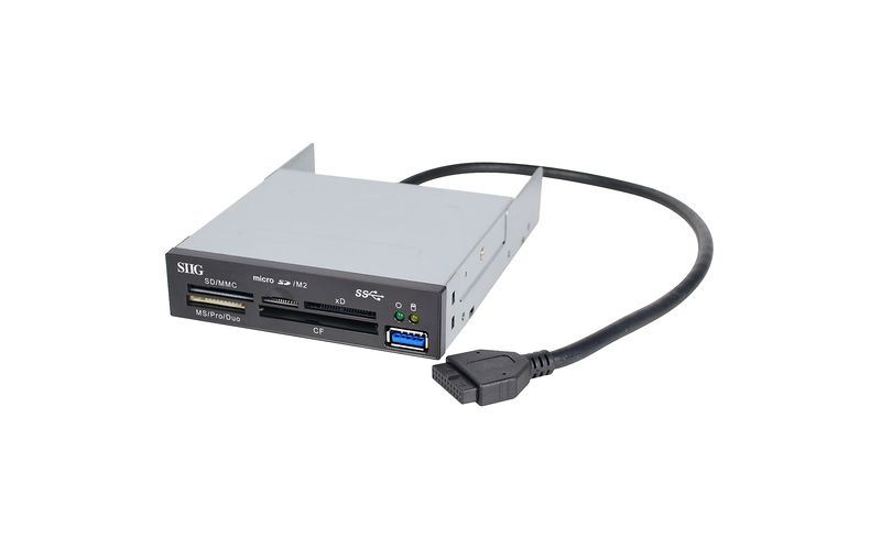 SIIG USB 3.0 Internal Bay Multi Card Reader
