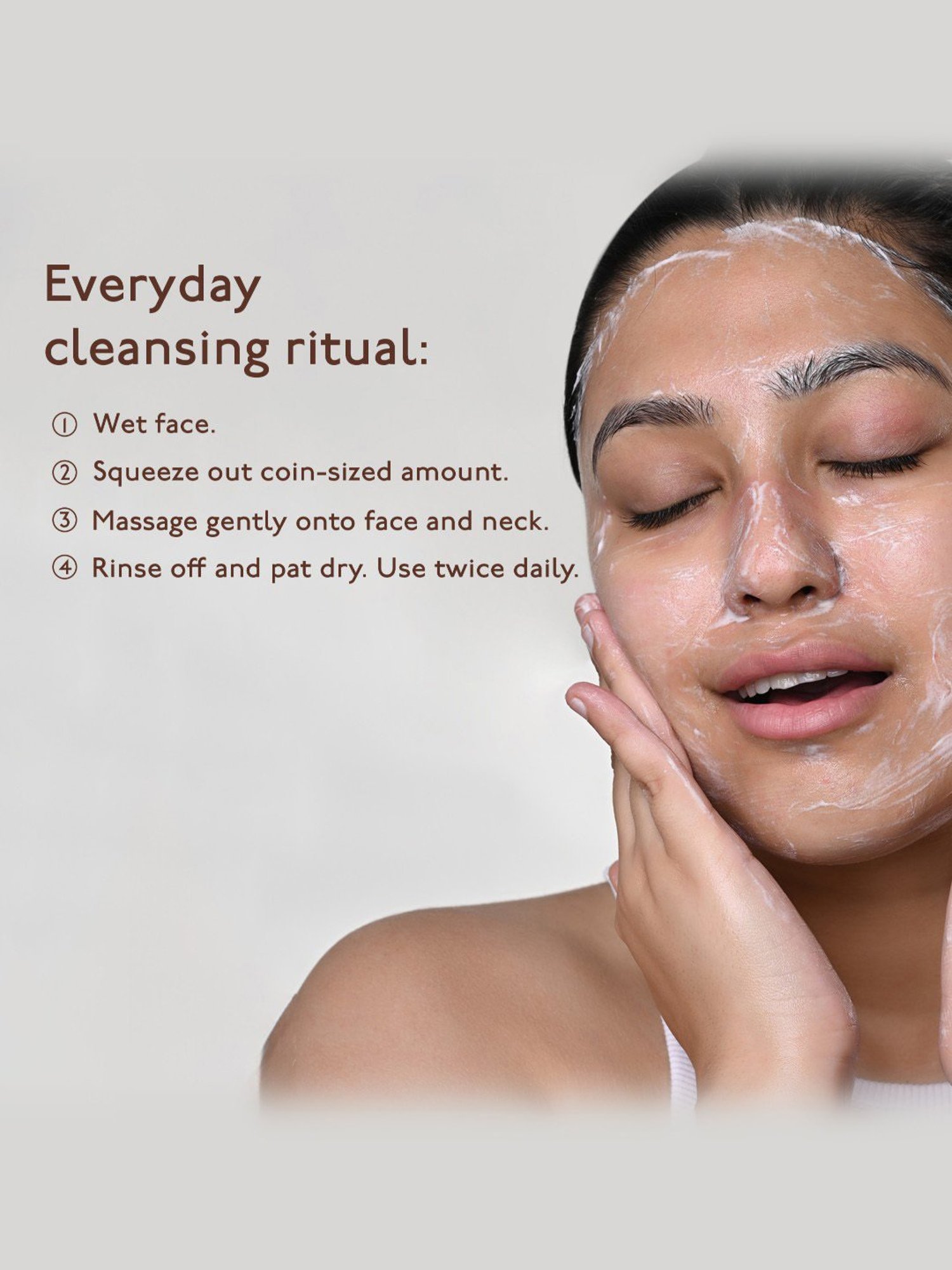 Asaya Manjistha & Glycolic Acid D-Tan Face Cleanser  - 100 gm