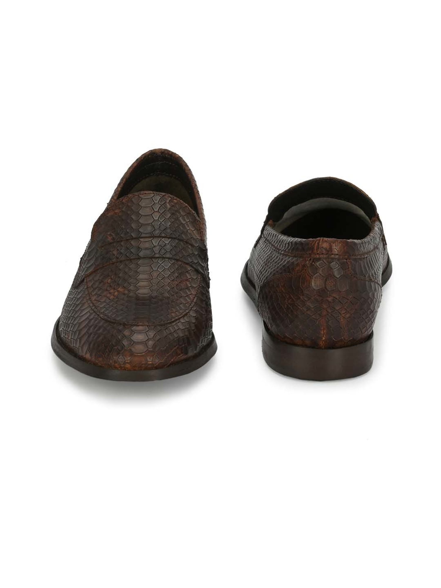 Carlo Romano Women's Dark Brown Formal Loafers