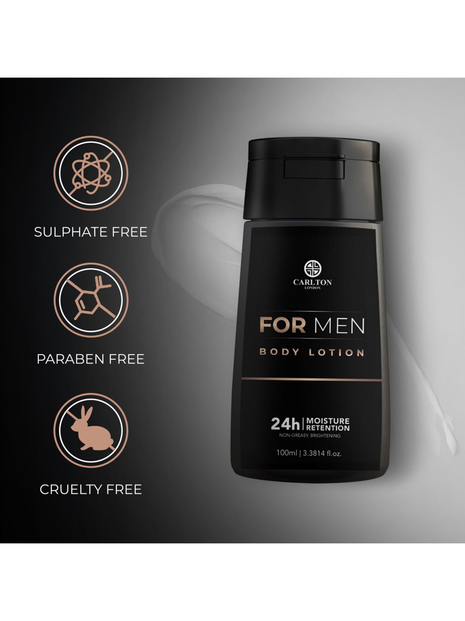 Carlton London Men Body Lotion - 100 ml