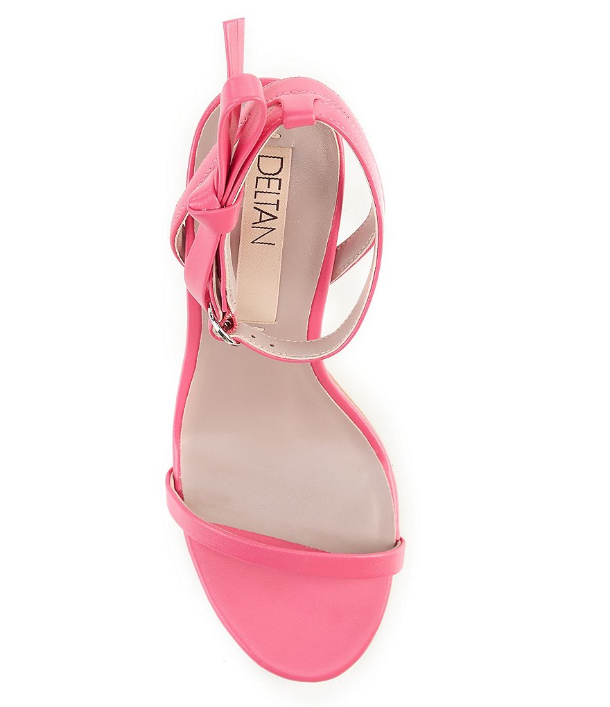 Deltan Miranda Ankle Bow Detail Dress Sandals