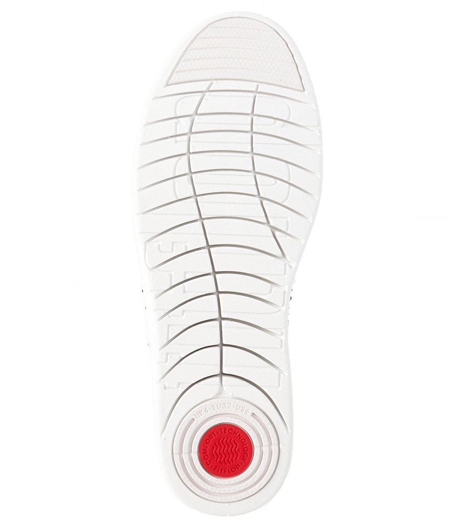 FitFlop Rally Ombre Crystal Embellished Lace-Up Sneakers