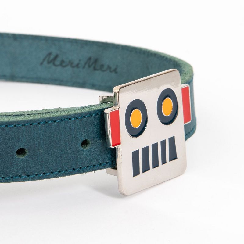 Class Club Boys Reversible Burnished-Edge Leather Belt