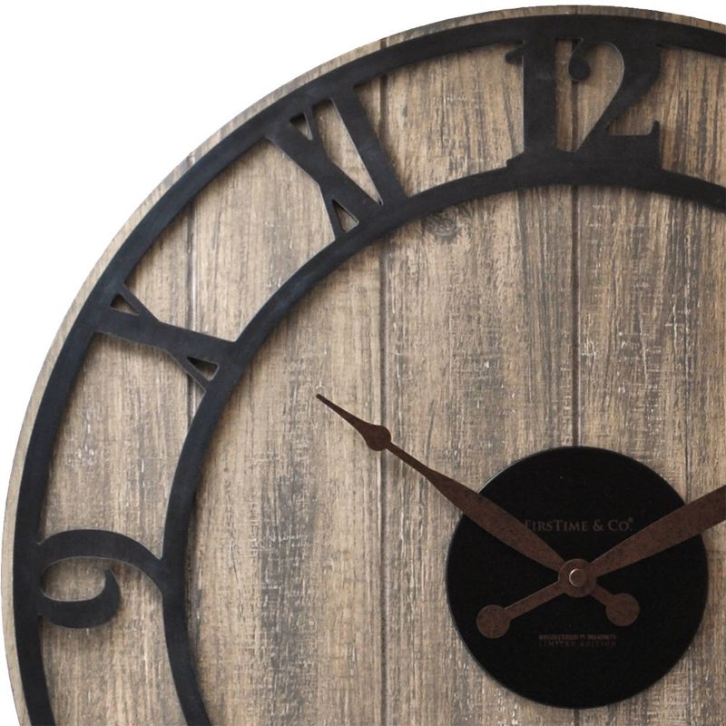 Finley Planks Wall Clock - FirsTime