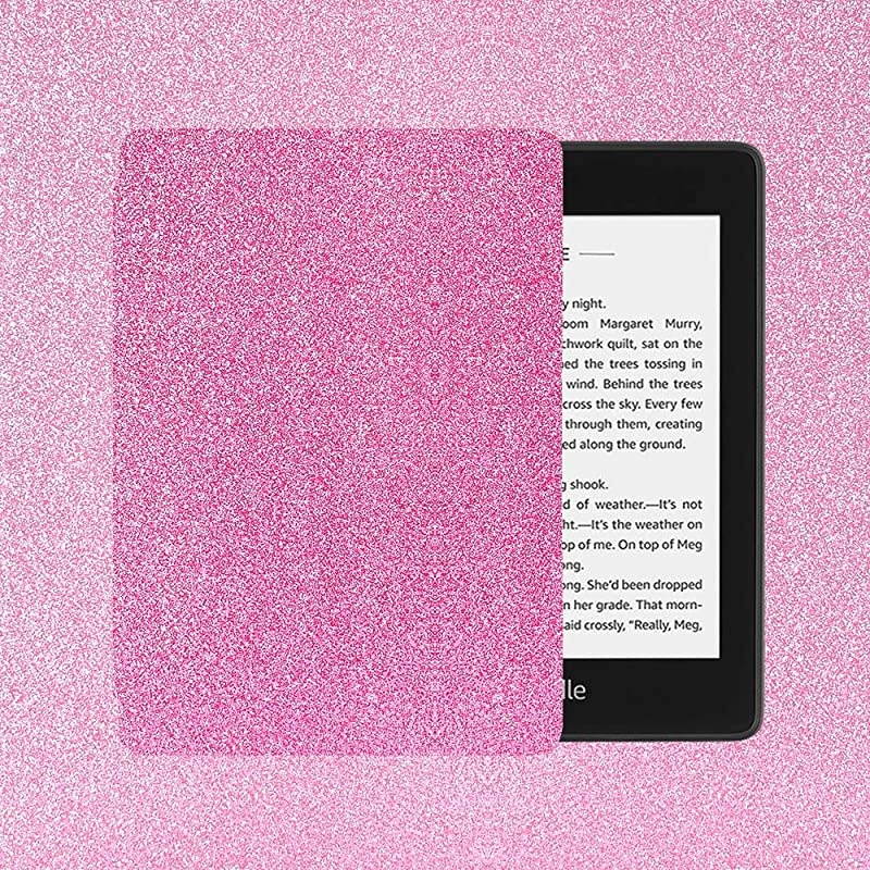 PU Leather Case for All-new Kindle Paperwhite (10th Gen - 2018 Release only&mdash;Will Not fit Prior Gen Kindle Devices), Shinning Pink
