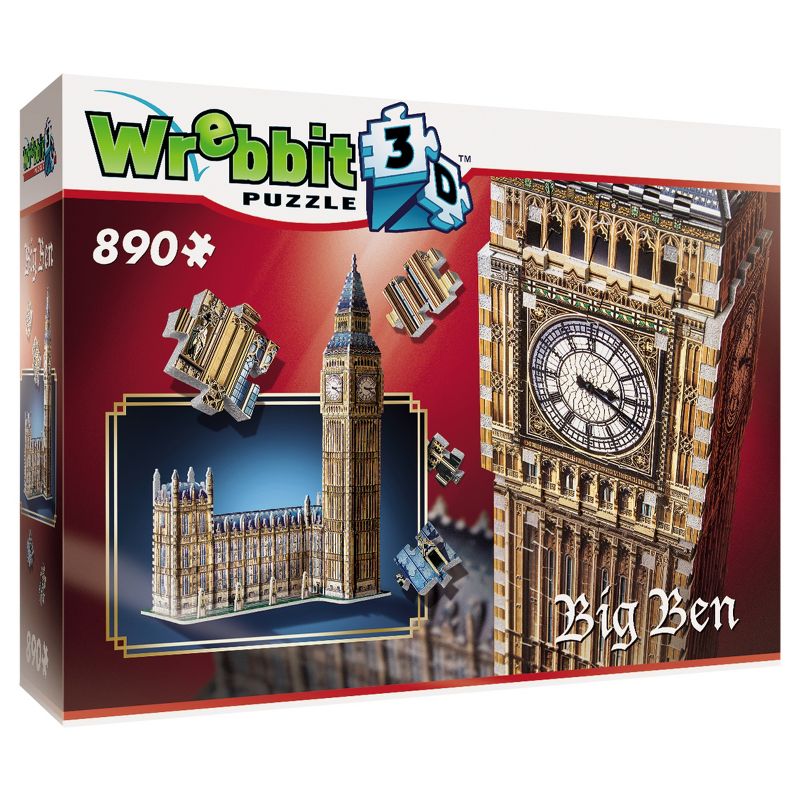Wrebbit Big Ben 3D Puzzle 890pc