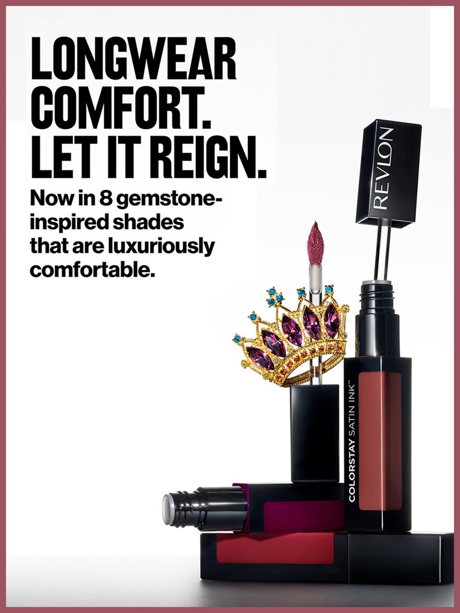 Revlon ColorStay Satin Ink Crown Jewels Liquid Lipstick Queen of Quartz - 5 ml