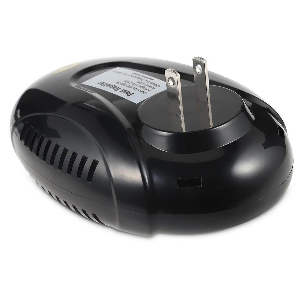 Electronic Ultrasonic Mouse Pest Repeller Plug-in Type Repellent to Mouse Cockroach Mosquito US Plug with Adapter
