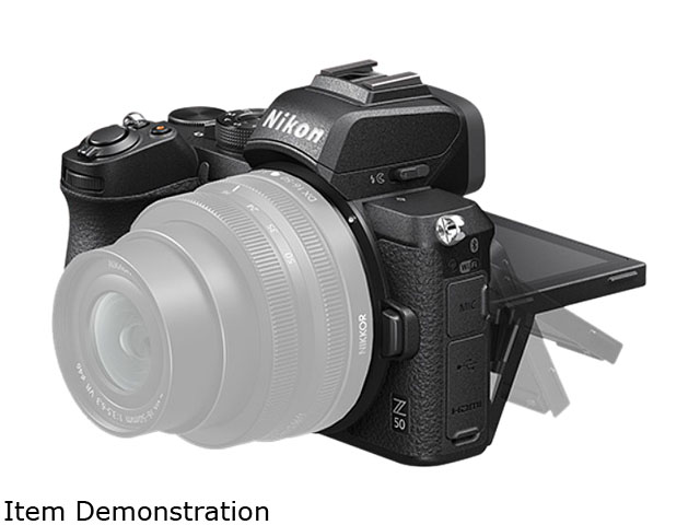 Nikon Z50 Mirrorless Camera Body + 16-50mm Z VR Lens + 30 Piece Accessory Bundle