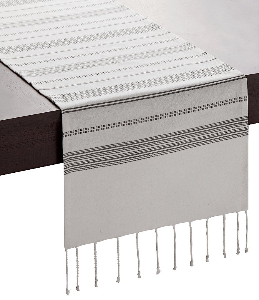 Mud Pie Blue Indigo Printed Chambray Napkins, Set of 4