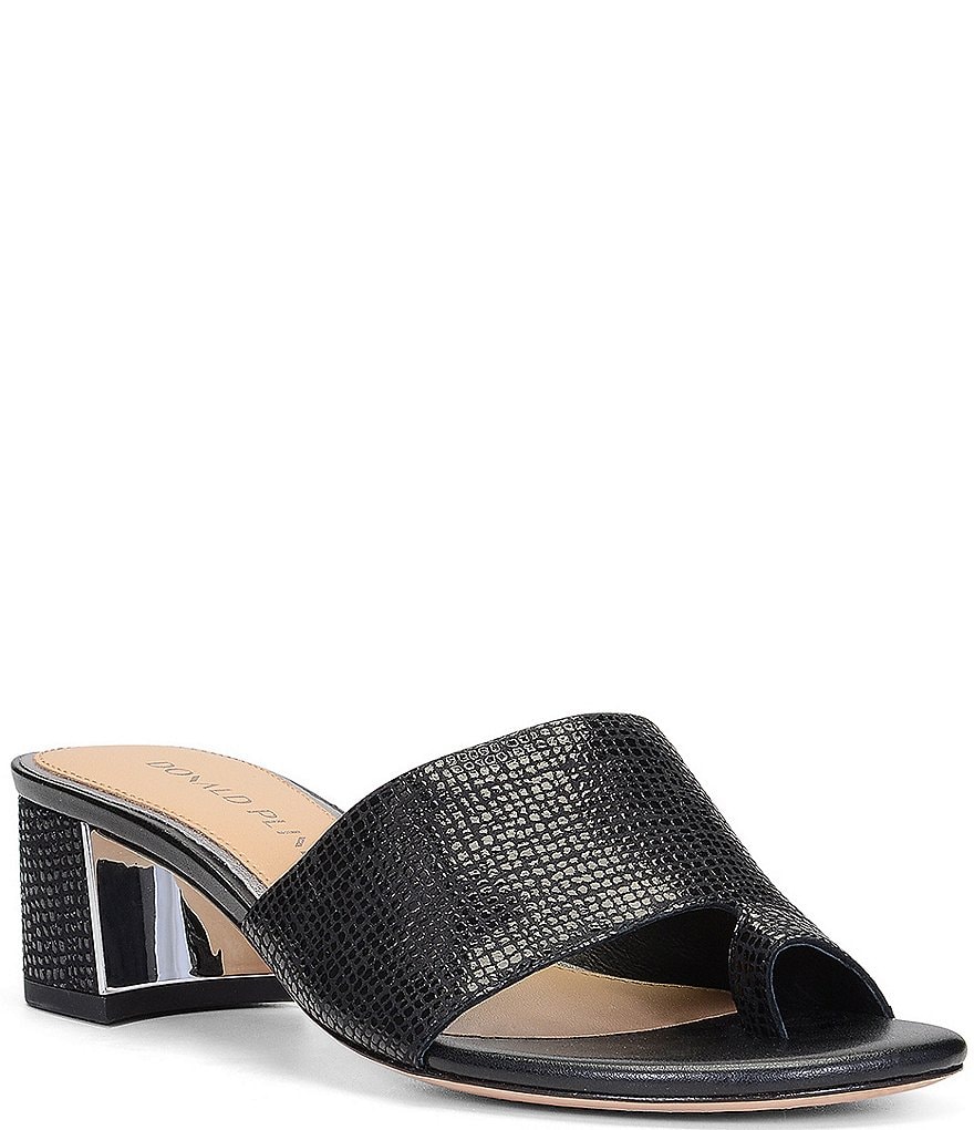 Donald Pliner Melros Leather Dress Mules
