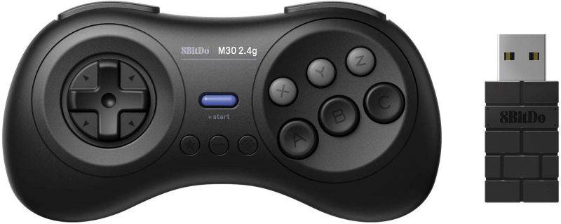 8Bitdo M30 2.4G Wireless Gamepad for Sega Genesis Mini and Mega Drive Mini - Sega Genesis