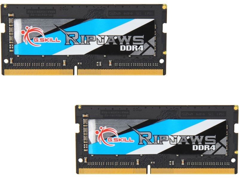 G.SKILL Ripjaws SO-DIMM 8GB 260-Pin DDR4 SO-DIMM DDR4 3200 (PC4 25600) Laptop Memory Model F4-3200C18S-8GRS