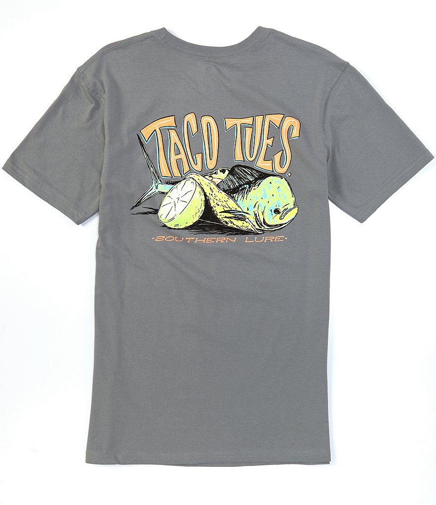 Southern Lure Short-Sleeve Taco Tuesday Graphic Pocket Tee
