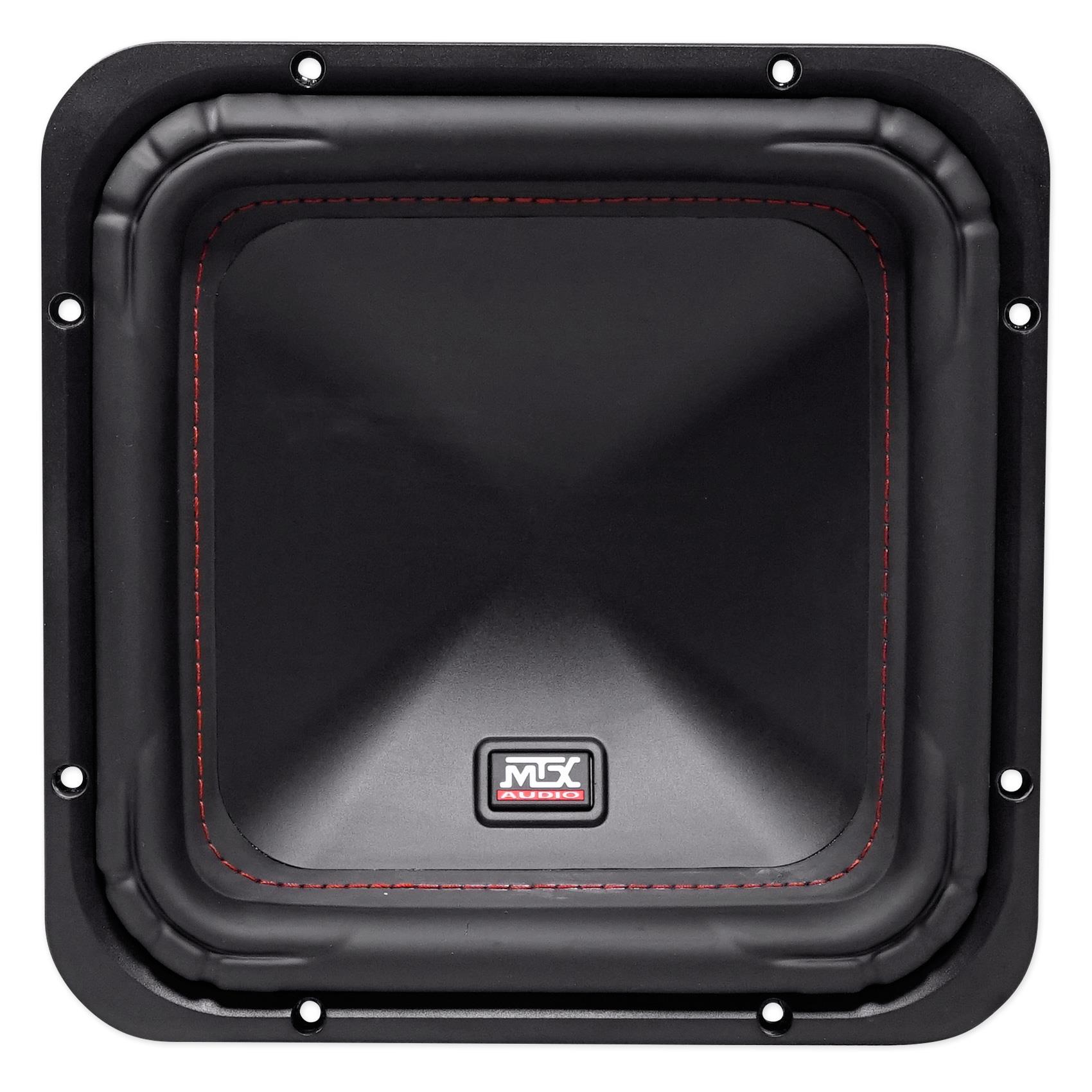 (2) MTX S6510-44 10" 1000 Watt RMS Car Subwoofers+Mono Amplifier+Copper Amp Kit