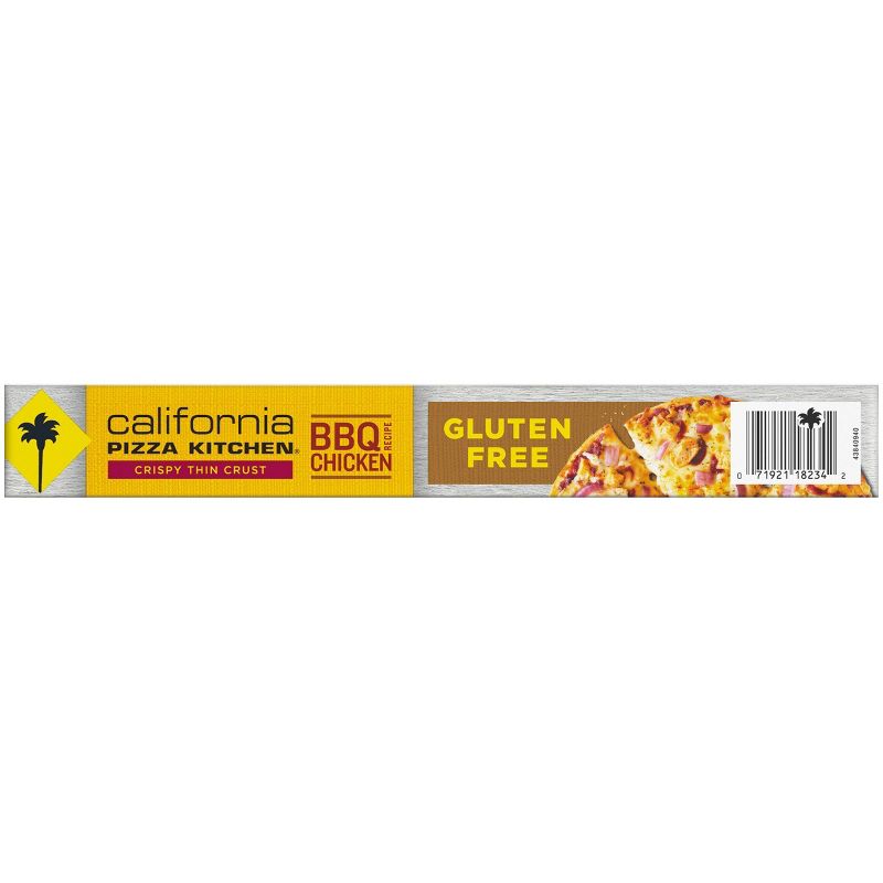 California Pizza Kitchen Gluten Free Crispy Thin Crust BBQ Recipe Chicken Frozen Pizza - 10.7oz