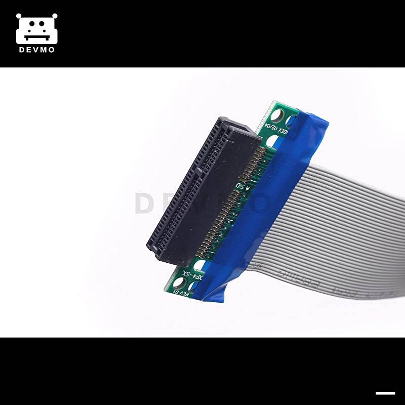 PCIExpress 4X Riser Cable Premium PCIE Port Extension Extender Card 19CM
