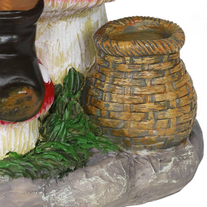 11.22" Resin Fishing Frankie Gnome Statue - Exhart