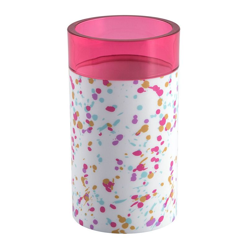 6pc Confetti Bath Set Pink - Allure Home Creations