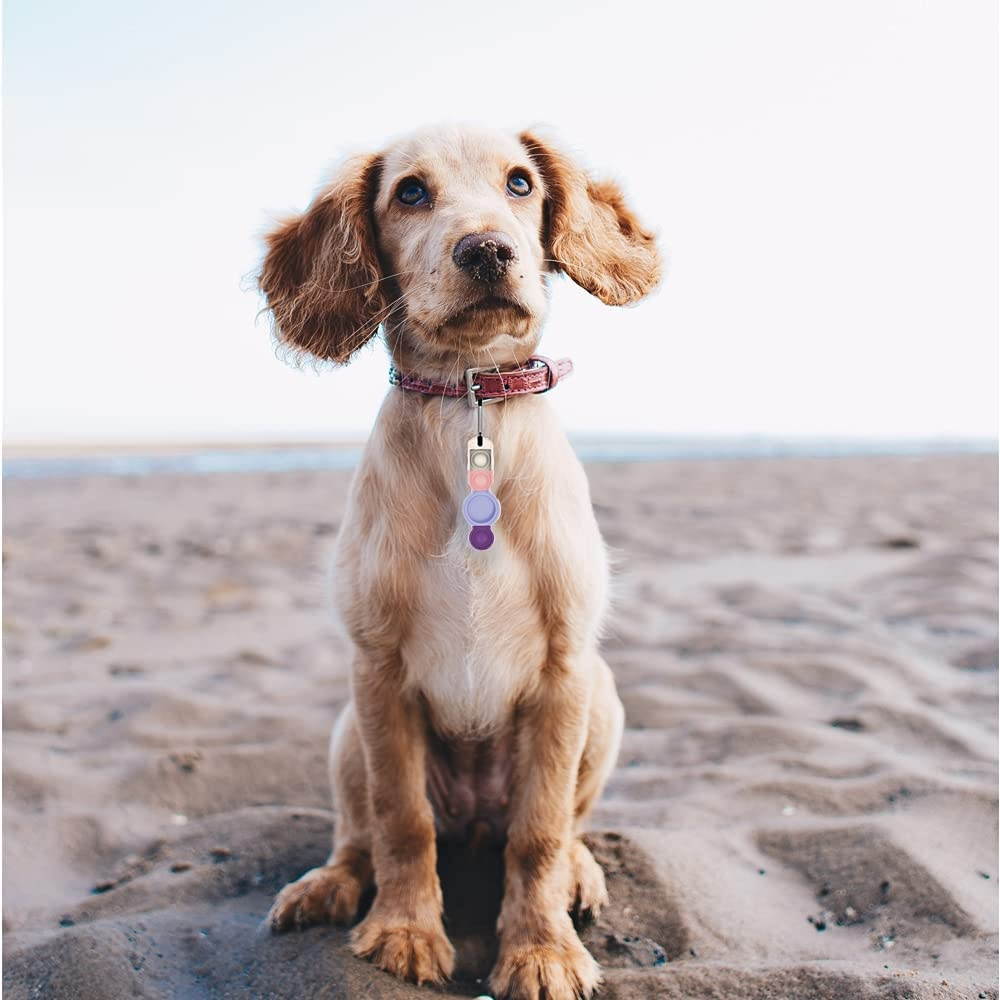 Protective Case for Airtags Finder Anti-Lost Case Compatible with Airtag for Keys, Backpacks, Wallet (Pop Fidget)